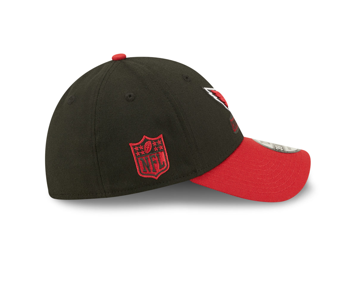 New Era Arizona Cardinals 39THIRTY Stretch Fit Cap Black Red