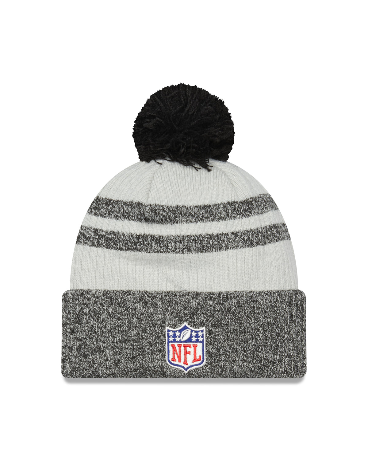 New Era NFL New Orleans Saints Pom Knit Beanie Grey