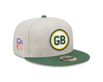 New Era Green Bay Packers 9FIFTY Stretch Snap Cap Grey/Green