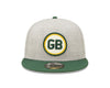 New Era Green Bay Packers 9FIFTY Stretch Snap Cap Grey/Green
