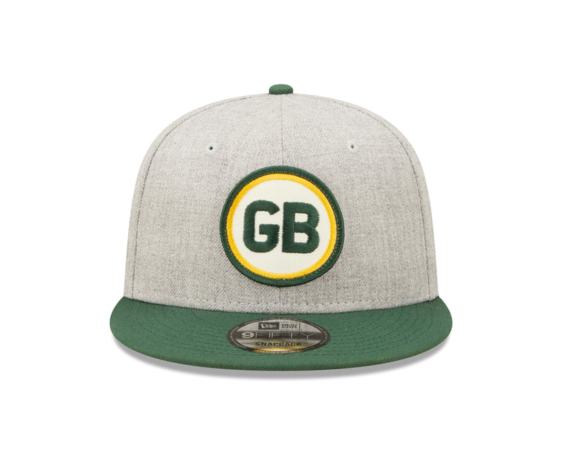 New Era Green Bay Packers 9FIFTY Stretch Snap Cap Grey/Green
