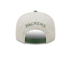 New Era Green Bay Packers 9FIFTY Stretch Snap Cap Grey/Green