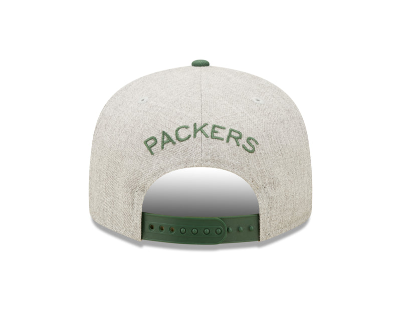 New Era Green Bay Packers 9FIFTY Stretch Snap Cap Grey/Green