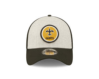 New Era NEW ORLEANS SAINTS NFL 39THIRTY Stretch Fit Cap Black/ Grey