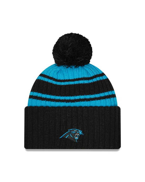 New Era NFL Carolina Pantherss  Knit Beanie Black/ Petrol