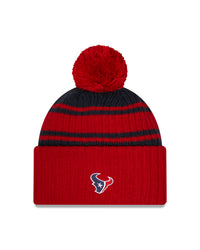 New Era NFL Houston Texans  Knit Beanie Red Dark Blue