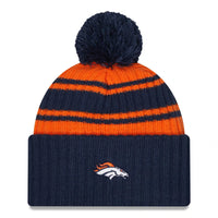 New Era NFL Denver Broncos Knit Beanie Blue Orange