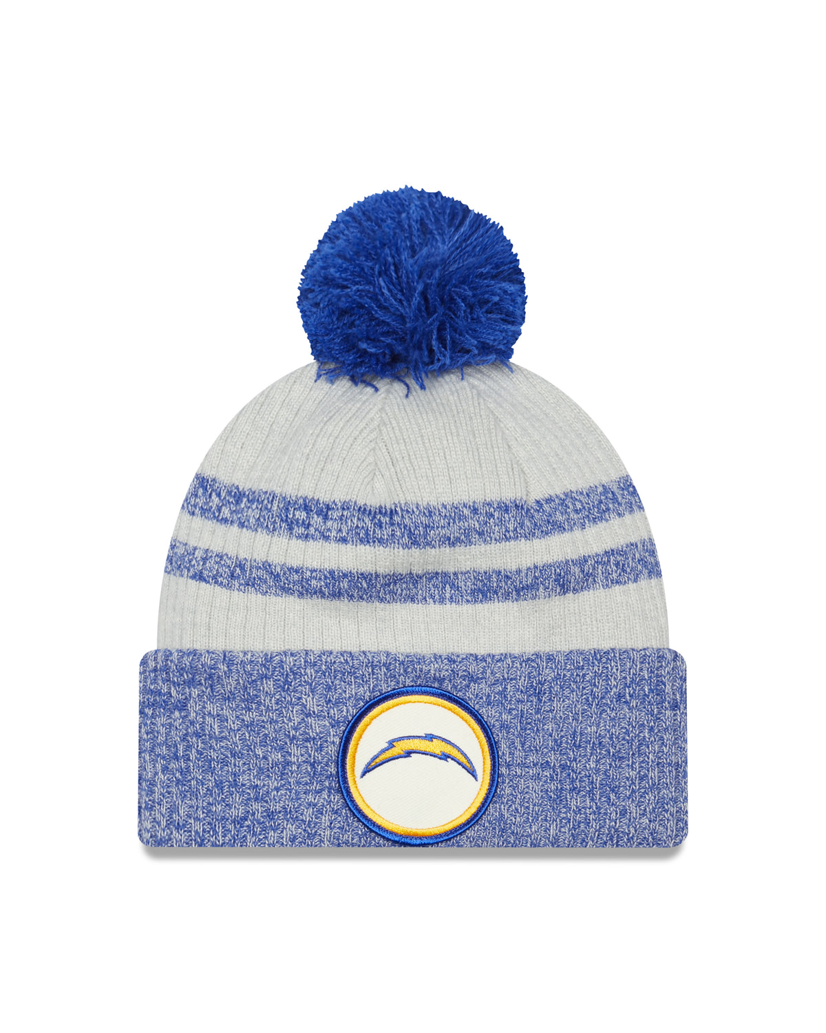 New Era NFL Los Angeles Chargers Pom Knit Beanie Blue