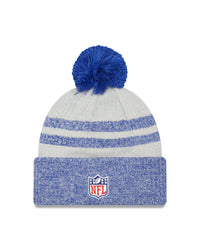 New Era NFL Los Angeles Chargers Pom Knit Beanie Blue