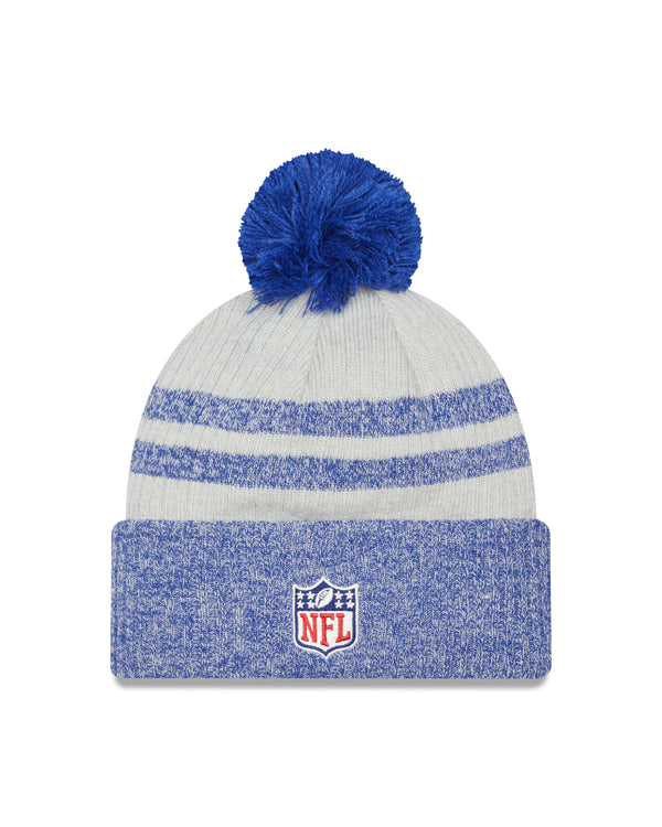 New Era NFL Los Angeles Chargers Pom Knit Beanie Blue