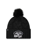 New Era NFL New York Jets Pom Knit Beanie Black kein