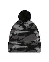 New Era NFL Ducati Pom Knit Beanie Black