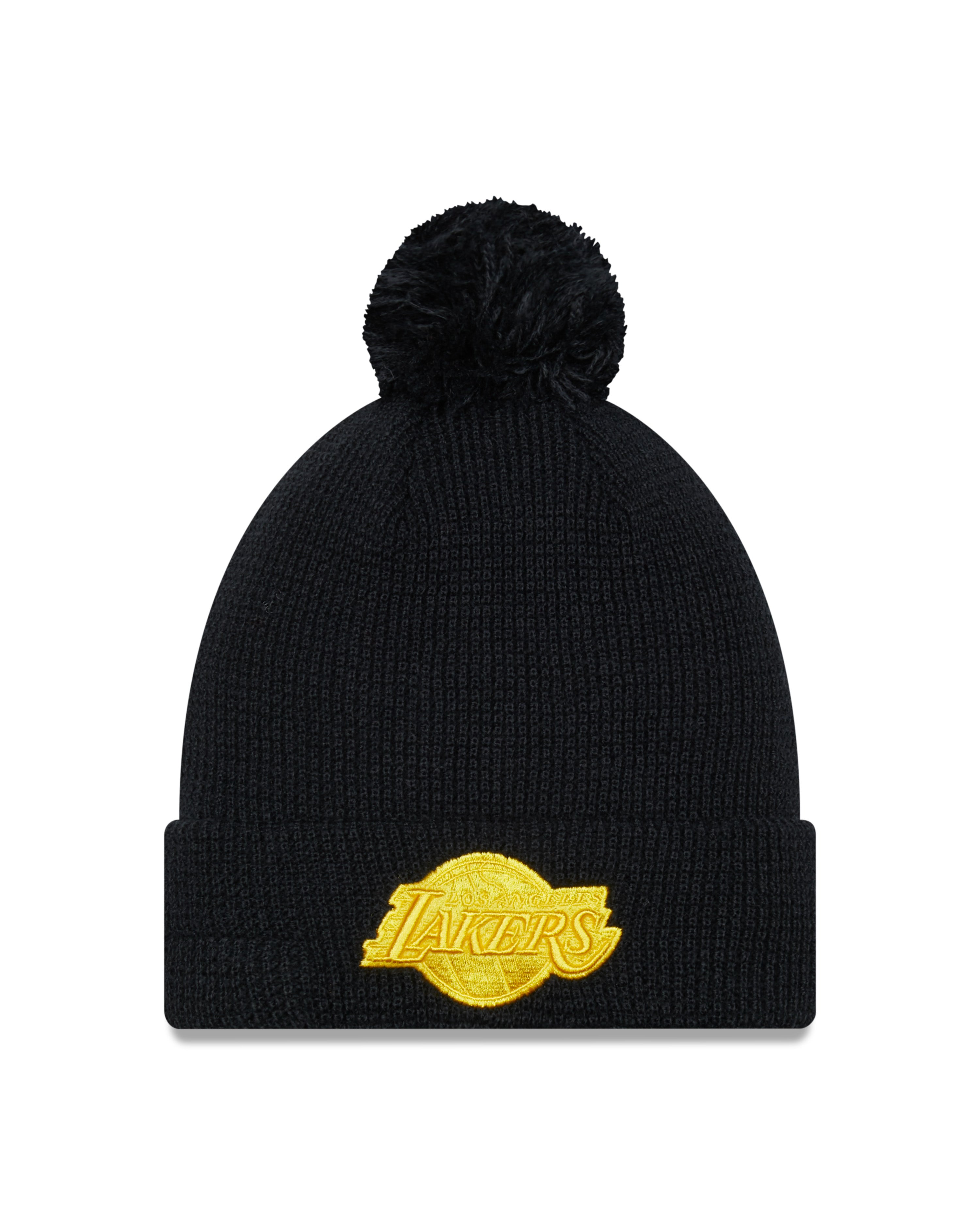 Black lakers beanie 2025