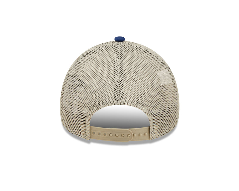 New Era Ren und Stimpy Blue A-Frame Trucker Cap White/Blue/Beige