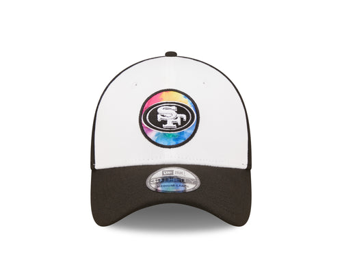 New Era SAN FRANCISCO 49ERS NFL 39THIRTY Stretch Fit Cap Black/ White