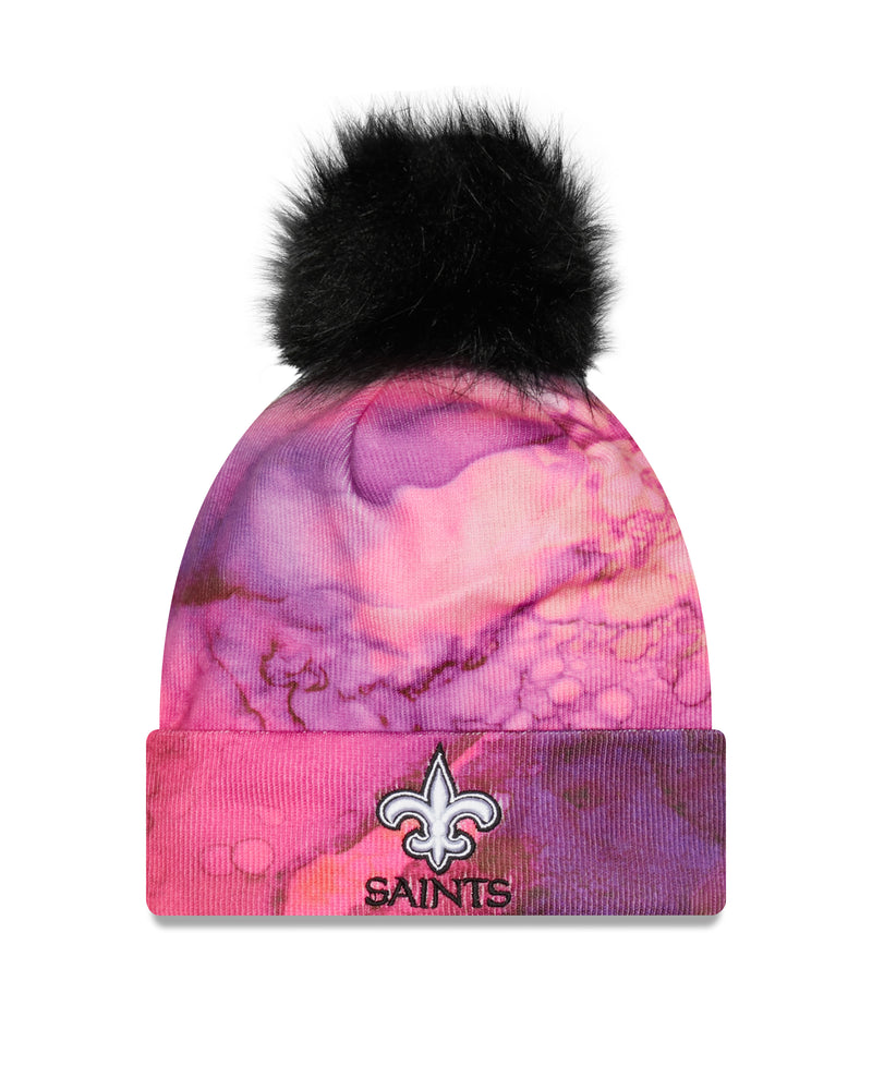 New Era NFL New Orleans Saints Pom Knit Beanie Multicolor