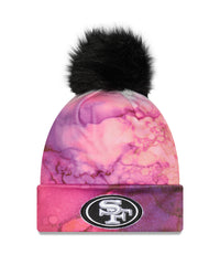 New Era NFL San Francisco 49er Pom Knit Beanie Multicolor