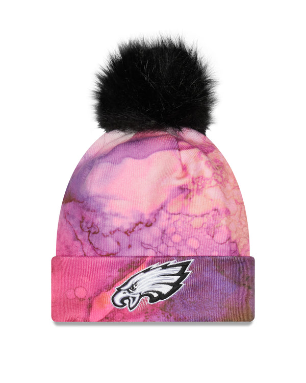 New Era NFL Philadelphia Eagles Pom Knit Beanie Multicolor