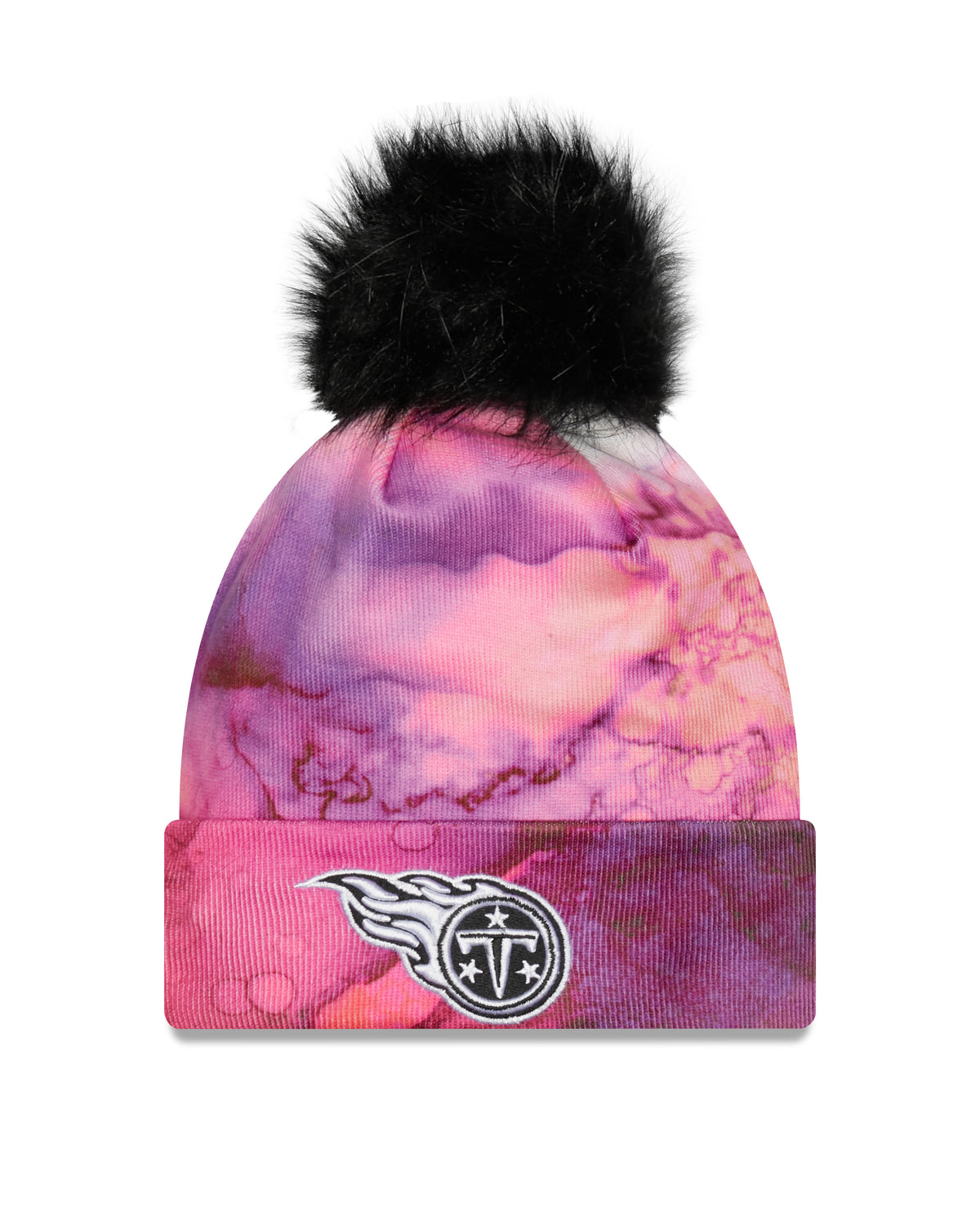 New Era NFL Tennessee Titans Pom Knit Beanie Multicolor