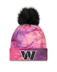 New Era NFL 39Thirty Washington Commanders Pom Knit Beanie Multicolor