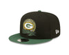 New Era GREEN BAY PACKERS 9FIFTY Stretch Snap Cap Black