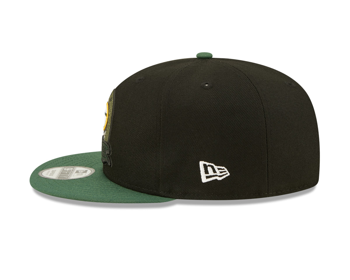 New Era GREEN BAY PACKERS 9FIFTY Stretch Snap Cap Black