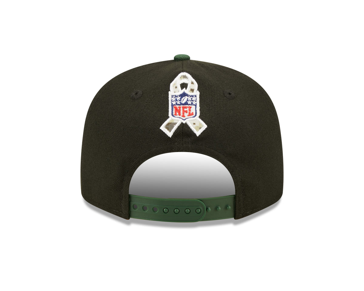 New Era GREEN BAY PACKERS 9FIFTY Stretch Snap Cap Black