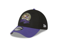 New Era BALTIMORE RAVENS NFL Salute to Service 39THIRTY Stretch Fit Cap Black/ Purple