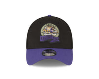 New Era BALTIMORE RAVENS NFL Salute to Service 39THIRTY Stretch Fit Cap Black/ Purple