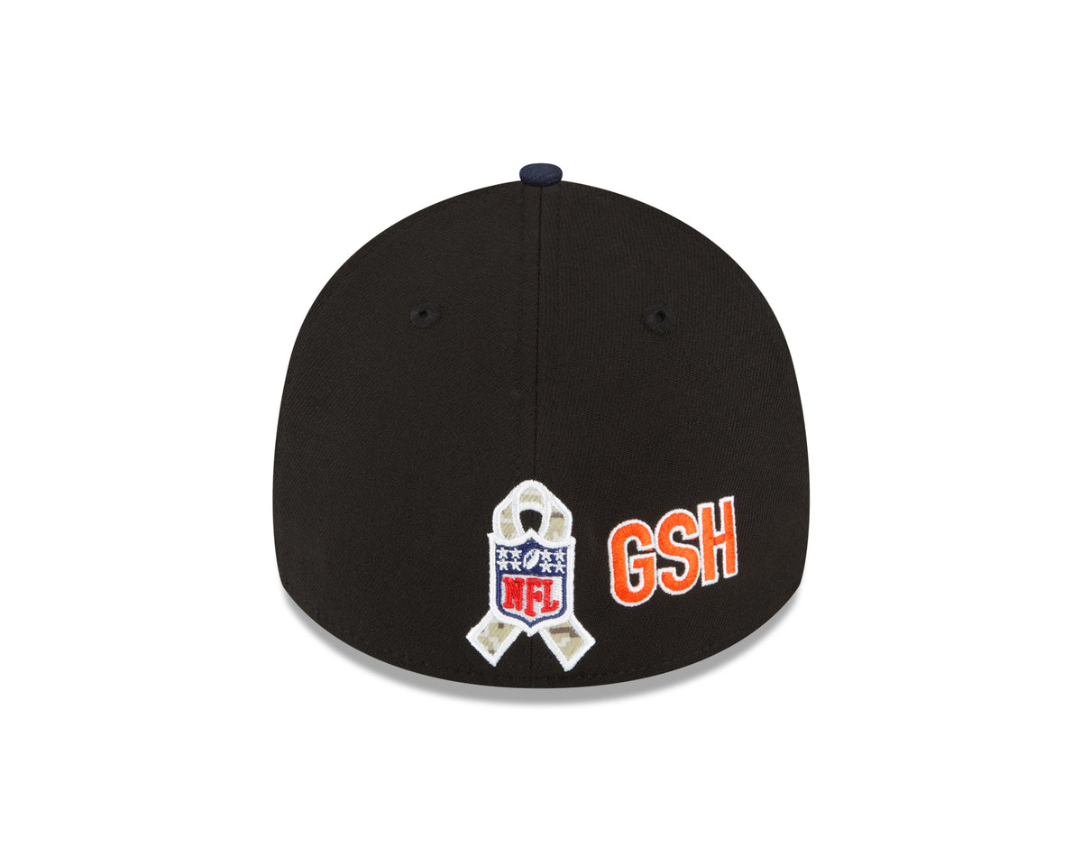 New Era Chicago Bears NFL 39THIRTY Stretch Fit Cap Black