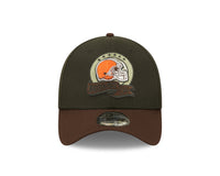 New Era Cleveland Browns NFL Salute to Service 39THIRTY Stretch Fit Cap Black/ Brown