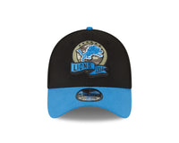 New Era DETROIT LIONS NFL Salute to Service 39THIRTY Stretch Fit Cap Black/ Blue