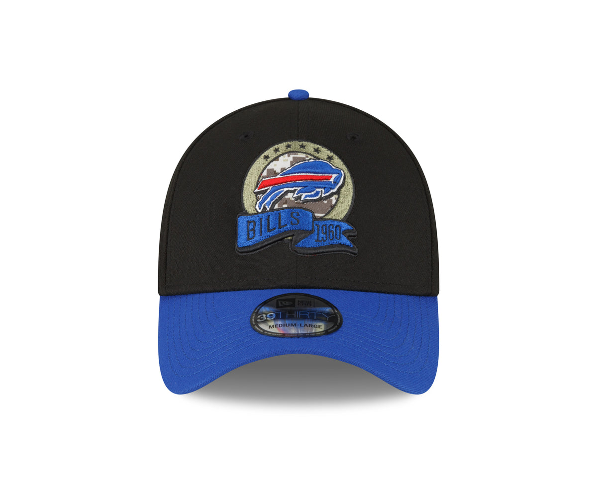 New Era Buffalo Bills NFL 39THIRTY Stretch Fit Cap Black