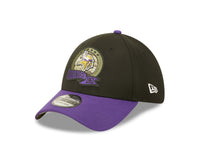 New Era Minnesota Vikings NFL 39THIRTY Stretch Fit Cap Black