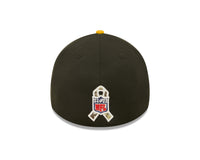 New Era PITTSBURGH STEELERS NFL Salute to Service 39THIRTY Stretch Fit Cap Black/Yellow kein Bild