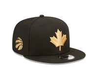 New Era Toronto Raptors 9FIFTY Stretch Snap Cap Black