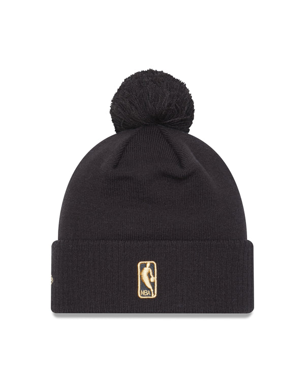 New Era NBA Canada Pom Knit Beanie Black