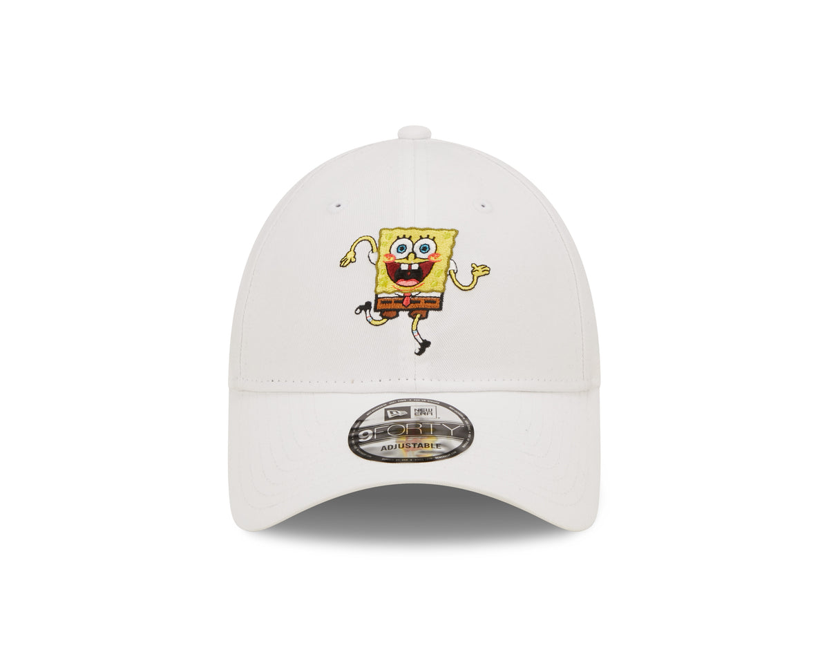 New Era Nickelodeon Sponge Bob 9FORTY Verstellbare Cap White