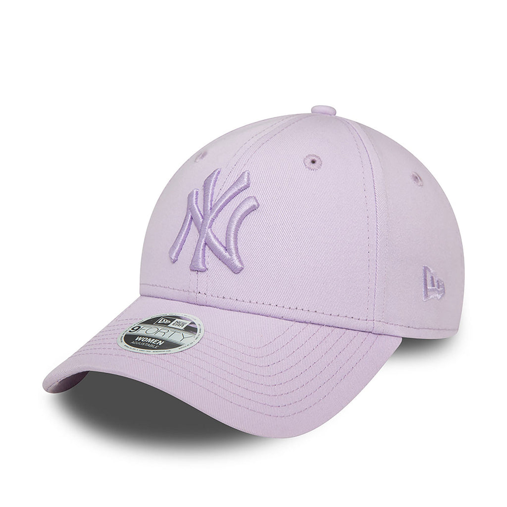 New Era New York Yankees League Essential Damen 9FORTY Verstellbare Cap Purple
