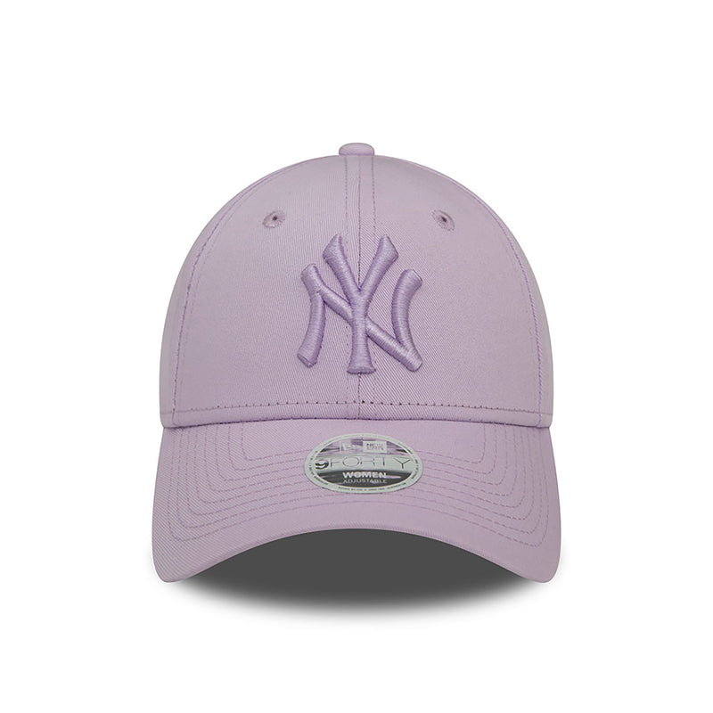 New Era New York Yankees League Essential Damen 9FORTY Verstellbare Cap Purple