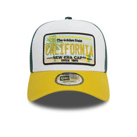 New Era Patch Trucker Cap Green