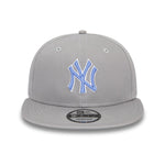 New Era New York Yankees MLB Outline 9FIFTY Snapback Cap Grey