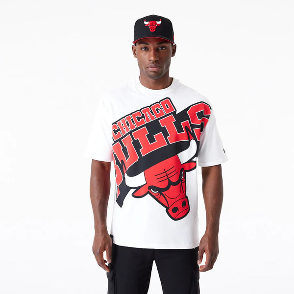 New Era Chicago Bulls NBA Large T-Shirt White - Soulsideshop