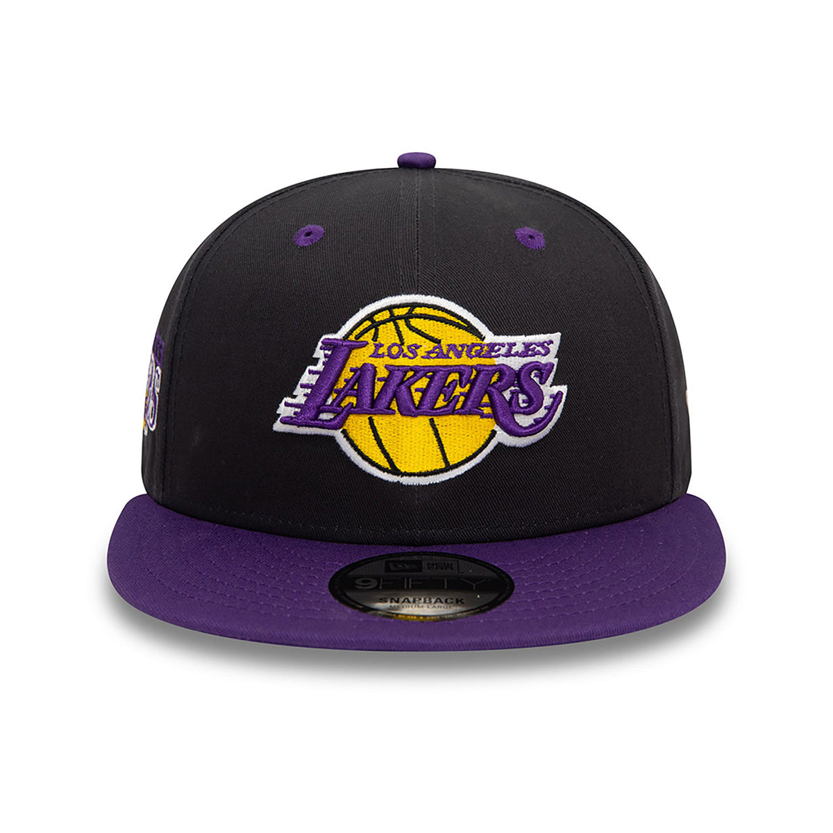 New Era  LA Lakers NBA Team Colour 9FIFTY Snapback Cap Black - Soulsideshop
