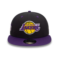 New Era  LA Lakers NBA Team Colour 9FIFTY Snapback Cap Black - Soulsideshop