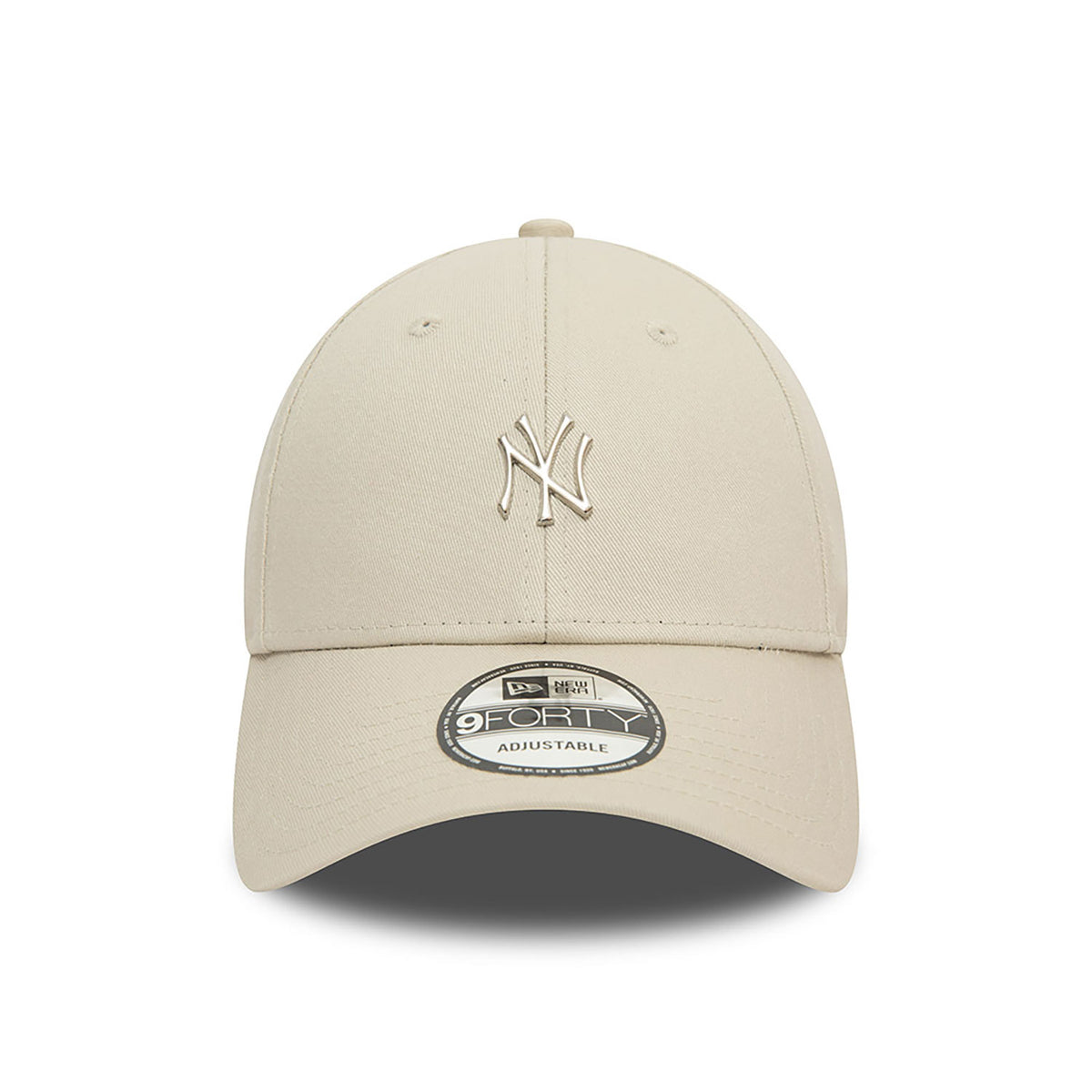 New Era New York Yankees Essential Damen 9FORTY Verstellbare Cap Beige - Soulsideshop