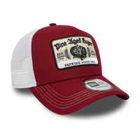 New Era Cap Dunkelrote New Era Vintage 9FORTY A-Frame Trucker Cap - Soulsideshop