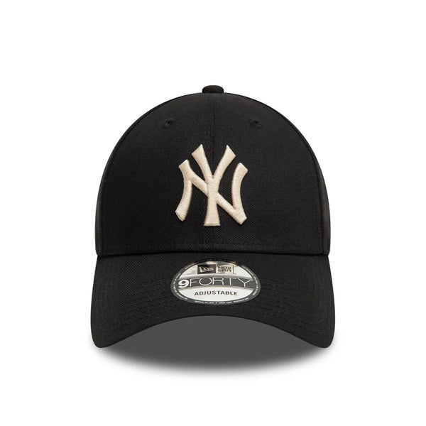 New Era Cap New York Yankees League Essential 9FORTY Black - Soulsideshop