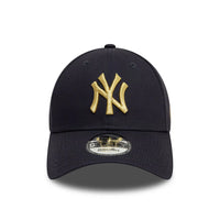 New Era Cap New York Yankees Metallic 9FORTY Navy - Soulsideshop