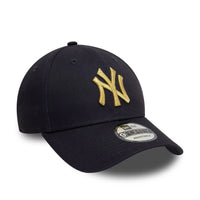 New Era Cap New York Yankees Metallic 9FORTY Navy - Soulsideshop